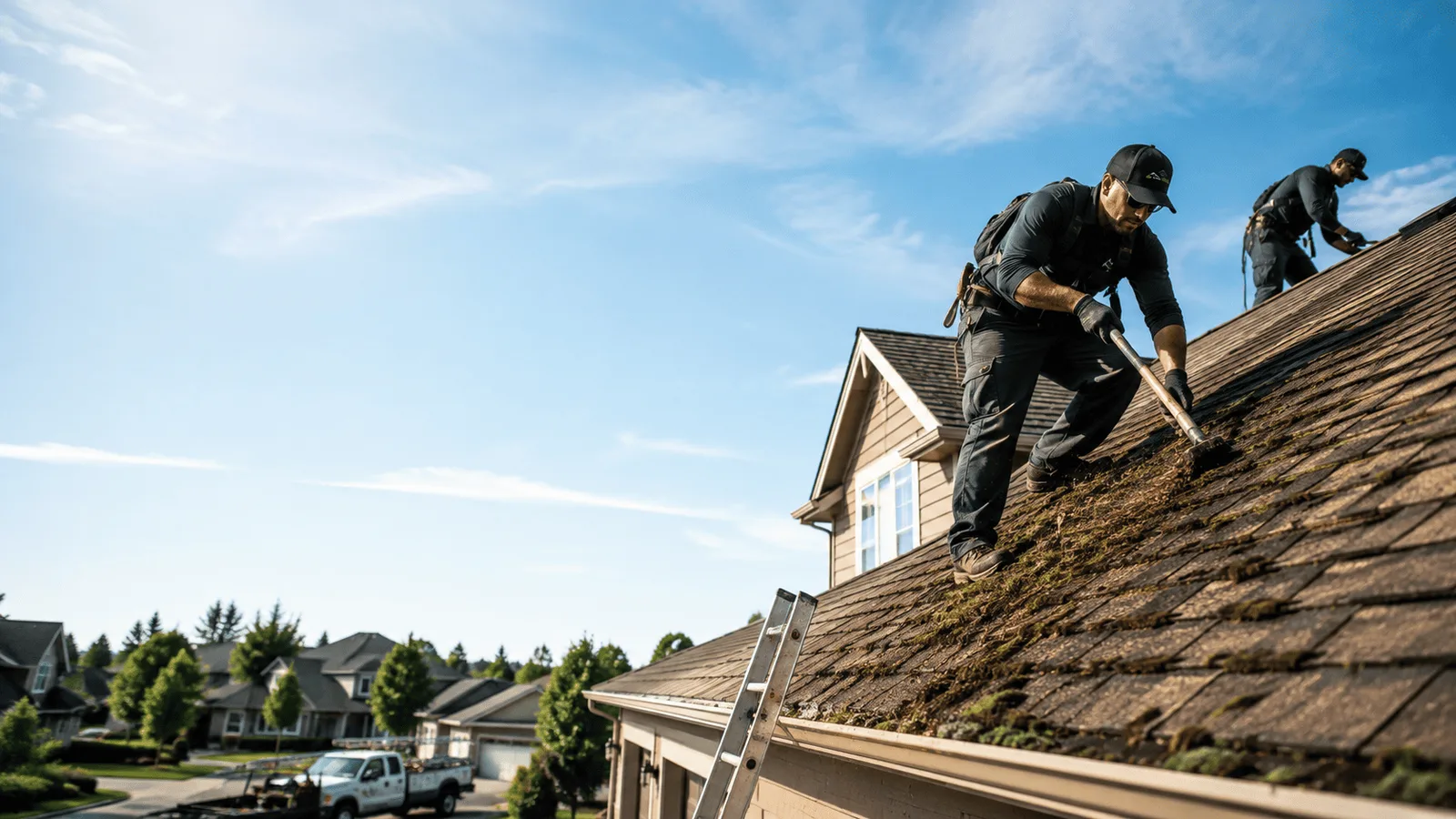 Roof Moss Removal in Gladstone, ND near me